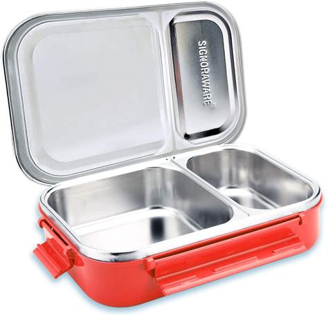 signoraware steel lunch boxes|stainless steel food box 750ml.